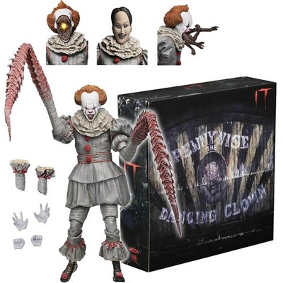 NECA IT Pennywise The Dancing Clown 2017 Ultimate 7'' Action Figur 1:12 Scale