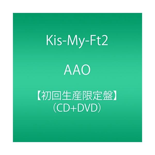 AAO (first production limited edition) (CD+DVD) Official Collectible Japan