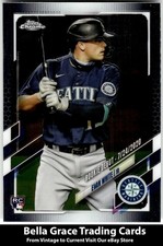 2021 Topps Chrome Update Evan White #USC46 Seattle Mariners MLB Baseball
