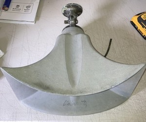 Vintage W14” x H7” x D12” University Sounds Loudspeaker Driver & Horn WORKS!