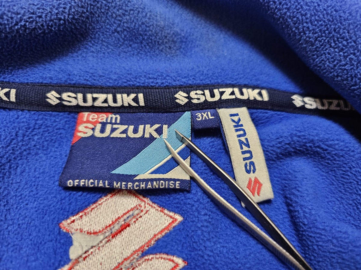 SUZUKI RACING TEAM JACKET FLEECE SUZIKI MOTORCROSS JACKET MOTOGP