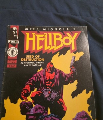 Hellboy: Seed of Destruction #1 Dark Horse Comics 1994 First solo Hellboy