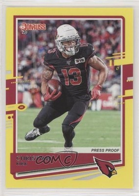 2020 Panini Donruss Dollar Tree Press Proof Yellow Christian Kirk #23 07mz