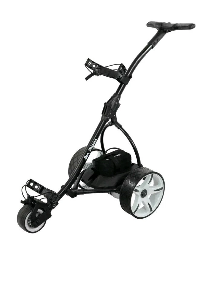 BEN SAYERS 18 LOCH LITHIUM ELEKTRO GOLF TROLLEY SCHWARZ + GRATIS GESCHENKPACKUNG