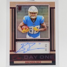 Brenden Rice 2024 Panini One Autograph /49 - Day One RC - Jerry Rice Kid Rookie