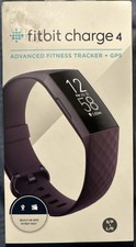 NEW Fitbit Charge 4 Activity Tracker FB417BYBY GPS Heart Rate -Purple S L