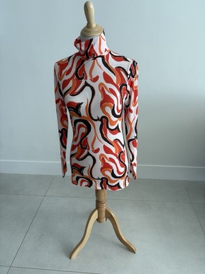 Marni UNIQLO M Heattech Print Turtleneck