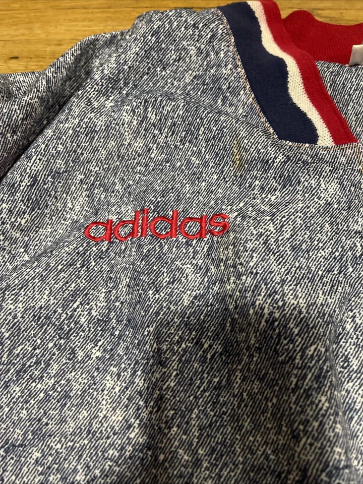 Jaqueta EUA Adidas Copa do Mundo 1994 Track Top Futebol Seleção Nacional Bombardeiro - Imagem 3 de 4