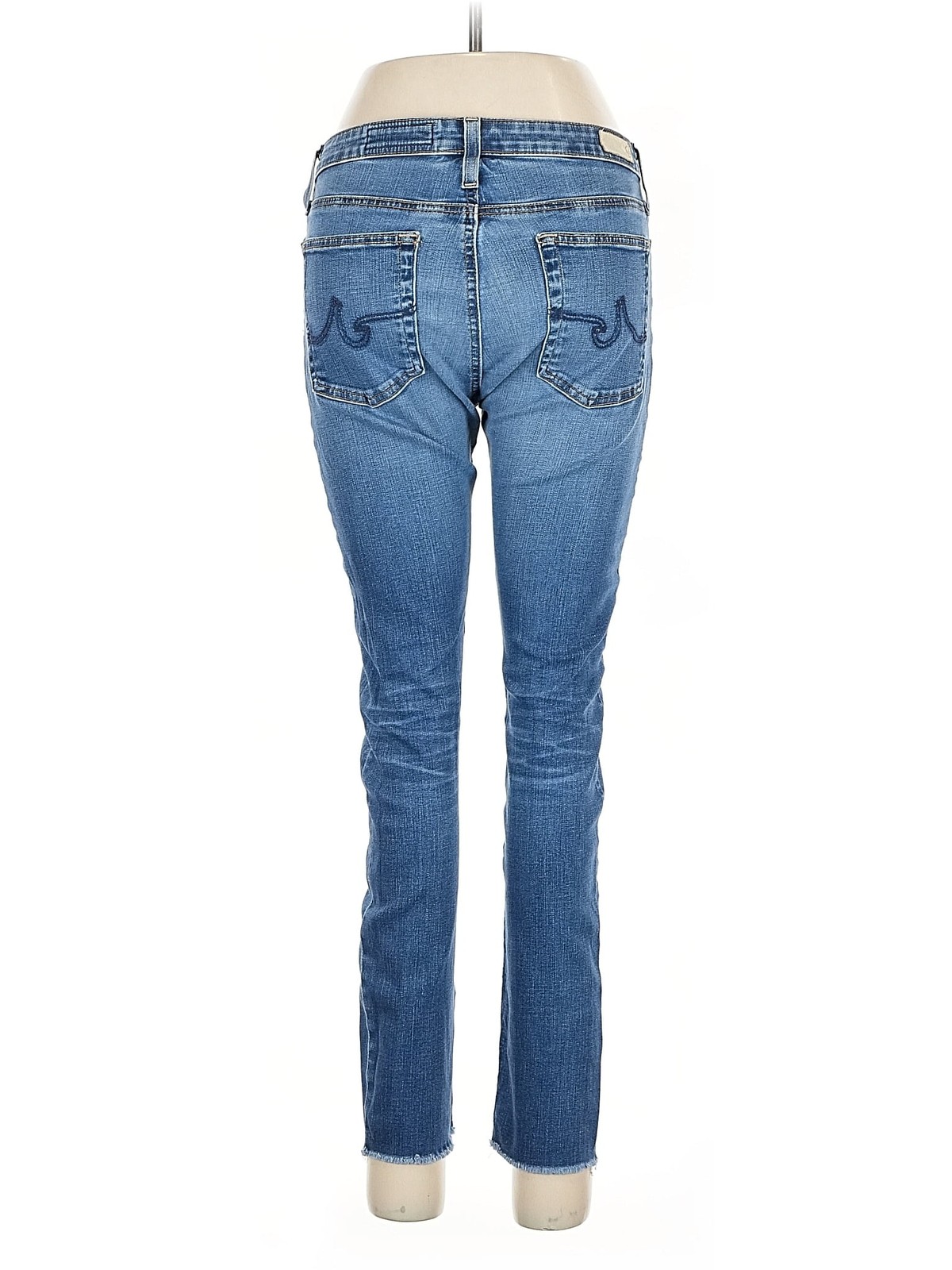 Adriano Goldschmied Women Blue Jeans 30W thumbnail 2