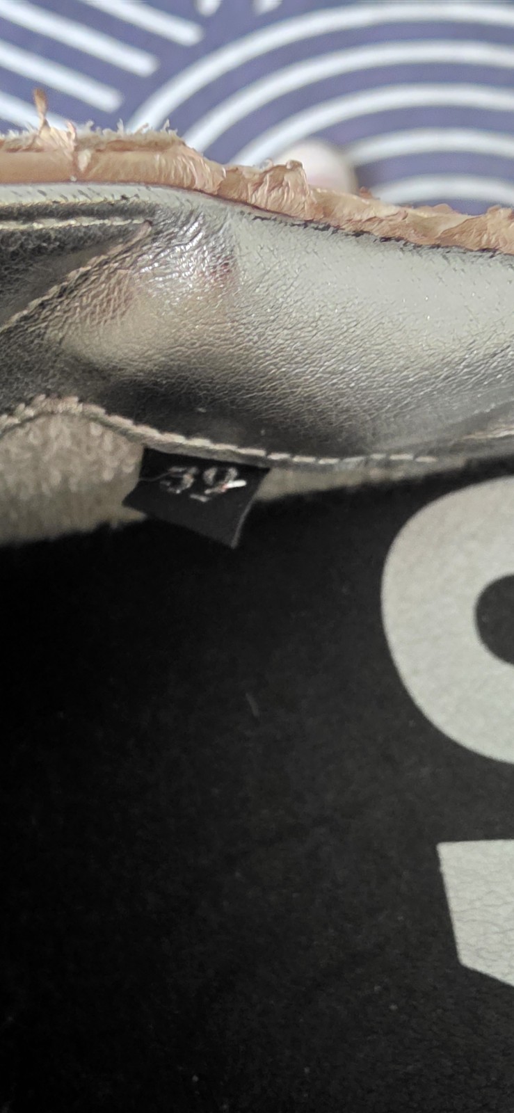 P448 Pink Python John Snake Embossed Leather Sued… - image 6