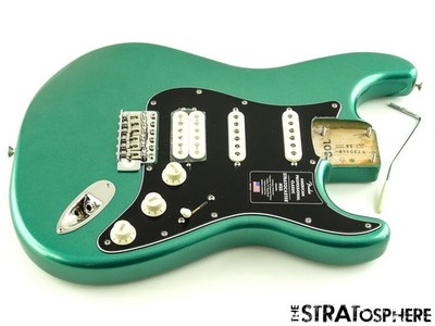 Fender American Professional Classic Strat HSS LOADED BODY Green $40 OFF