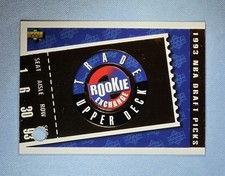 1993 UPPER DECK ROOKIE EXCHANGE COMPLETE SET Redemption  NBA RC Card Lot