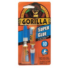 Gorilla Glue 7800102 Instant Adhesive, Super Glue, Clear, 0.21 Fl Oz, Tube