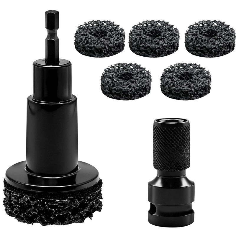 Kit Pulizia Riparazione Ruote 5 Distanziali Strumento per Auto Moto Bicicletta - Immagine 1