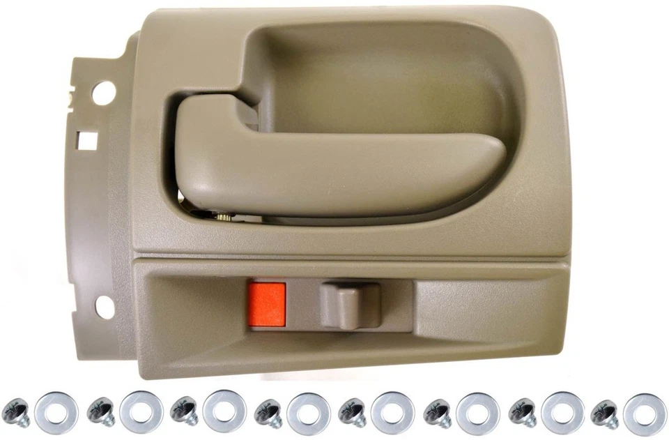 fits 2001 to 2004 Dodge Dakota Interior Door Handle Left Gray - Imagem 4 de 4