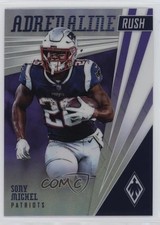 2019 Panini Phoenix Adrenaline Rush Purple 19/149 Sony Michel #17 0ud4