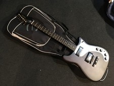 N.034326 Mini Humbucker Marrone Fuori Produzione Epiphone Wilshire '66 Indossato Quasi Come Nuovo
