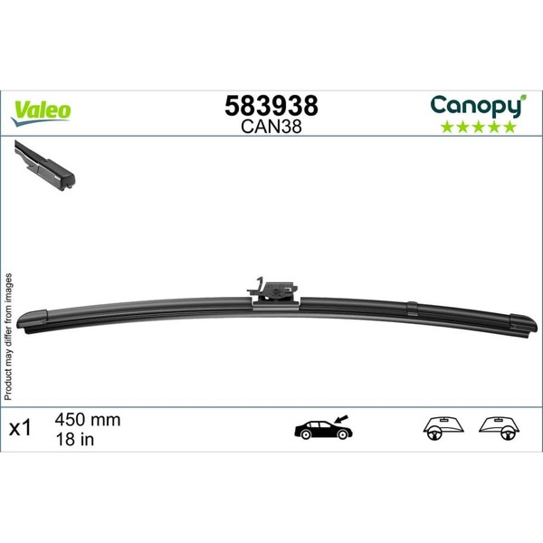 Wischblatt Valeo 583938 FüR Mercedes-Benz V-image