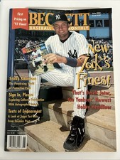 BECKETT BASEBALL MONTHLY PRICE GUIDE - JUNE 1997 Issue #147 Derek Jeter