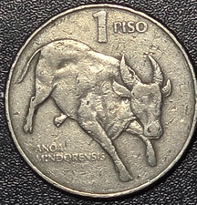 1984 Philippines 1 Piso - Water Buffalo BK18