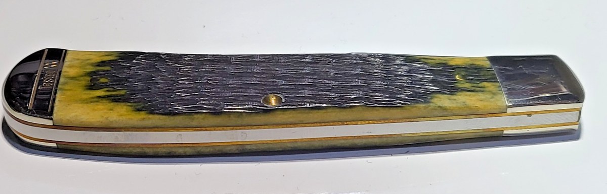 Case XX Tony Bose Olive Green Bone Russell Jig Backpocket TB 61546