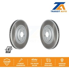 Front Coat Disc Brake Rotor Pair For Jaguar F-Type XF XJ XKR XFR XKR-S XFR-S XJR