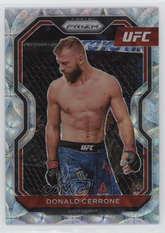 2021 Panini Prizm UFC Premium Box Set Scope Prizm 80/99 Donald Cerrone #12 0s9t