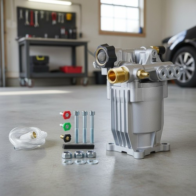 #ad Durable 3 4quot; Horizontal Pressure Washer Pump 3300 PSI Ideal for Gas Units $84.96