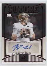 2024 Panini Luminance Future Signatures NIL Red Riley Leonard #FSN-RLE Auto 1k54