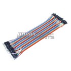 HOBBY COMPONENTS Arduino 20cm MALE TO FEMALE Solderless Jumper Breadboard Wires