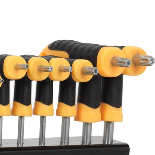Sealey TRX-Star* Key Set 10pc T-Handle Chrome Vanadium Steel - Picture 3 of 8