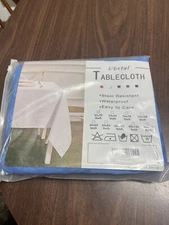 Obstal Rectangular 52x70 inch Blue table cloth