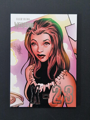 Marvel Fleer Ultra Wolverine 2023 #X2 X-23 Trading Card / Sammelkarte
