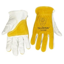 Tillman 1418 Reinforced Palm Protective Leather Drivers PPE Safety Work Gloves