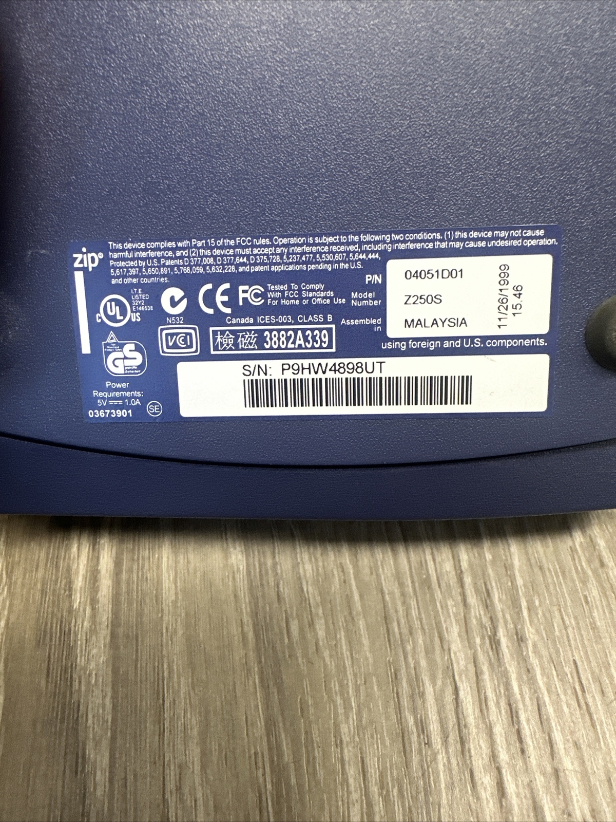 VINTAGE Iomega Zip 250 SCSI Z250S Mac PC working 100 eBay