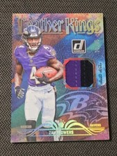 ZAY FLOWERS DONRUSS 2023 LEATHER KINGS ROOKIE PATCH STUDIO SERIES /49 SP