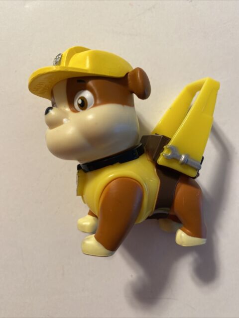 PAW Patrol Flip & Fly Rubble Replacement Action Figure Toy Spin Master RARE HTF