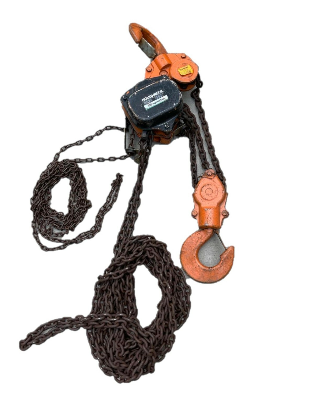 Ingersoll Rand Roughneck 8 TON Rigging Hoist W/ 20' LIFT CHAIN HOIST