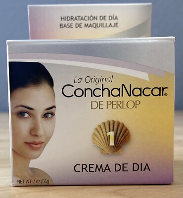 Concha Nacar De Perlop Day Cream Crema De Día #1 Net Wt 2 oz. /56g  
