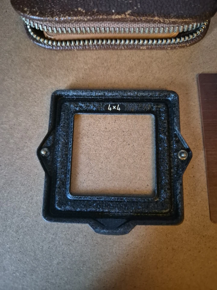 Rollei Mask Set 16 4×4 cm Focus Screen & Direct View Masks Only - Rolleiflex T - Image 2 of 4