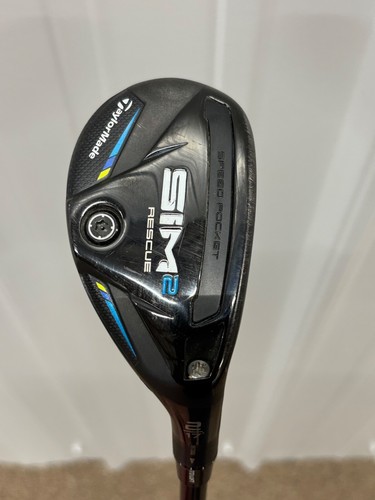 Taylor Made Sim 2 Rescue 17 degree 2 Hybrid Mitsubishi Tensei 80 Stiff Flex - Picture 2 of 9