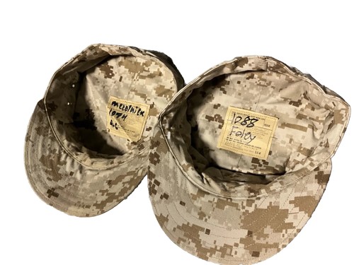 Cubierta de 8 puntos emitida por USMC MARPAT desierto, marina EGA, sombrero, gorra - Imagen 5 de 8