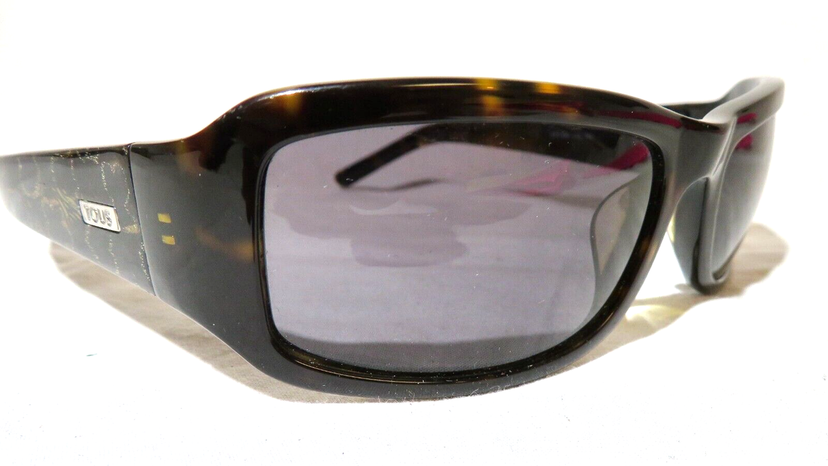 Tous STO588 Sunglasses, Brown Tortoise plastic frame with 