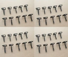 (30pcs) MOLDING/TRIM/PANEL CLIPS FOR CLASSIC GM CHEVROLET OLDS PONTIAC BUICK ETC