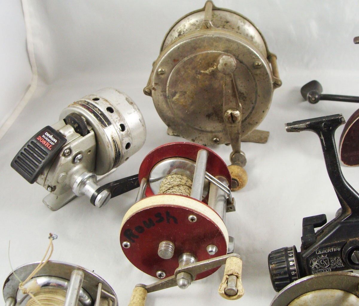 17 Old Vintage Fishing Reels Parts or Repair Only SEVERAL BRANDS