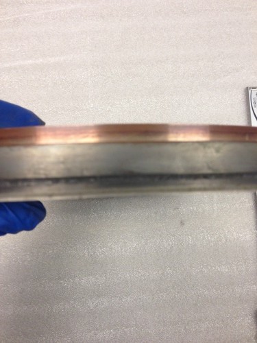 14inch Perkin Elmer 4430 RF Diode Backing Plate w TiW target - Picture 2 of 3