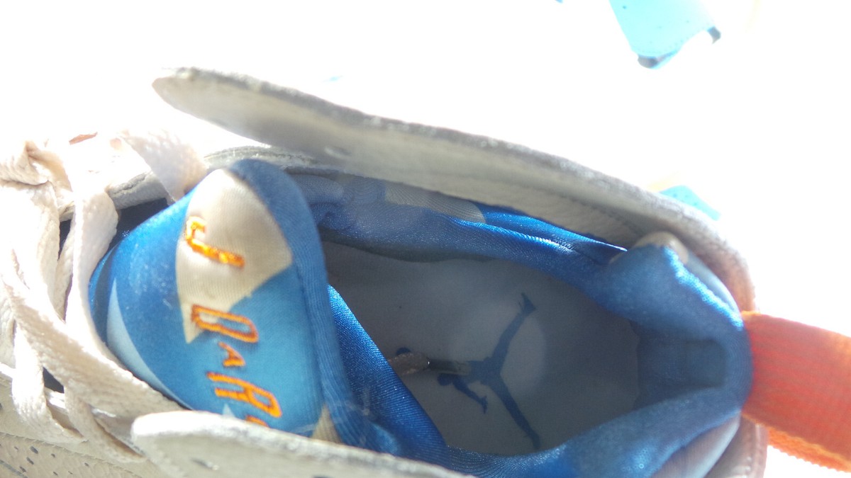 DS 2006 NIKE AIR JORDAN VII 7 RETRO 304775 281 PACIFIC BLUE