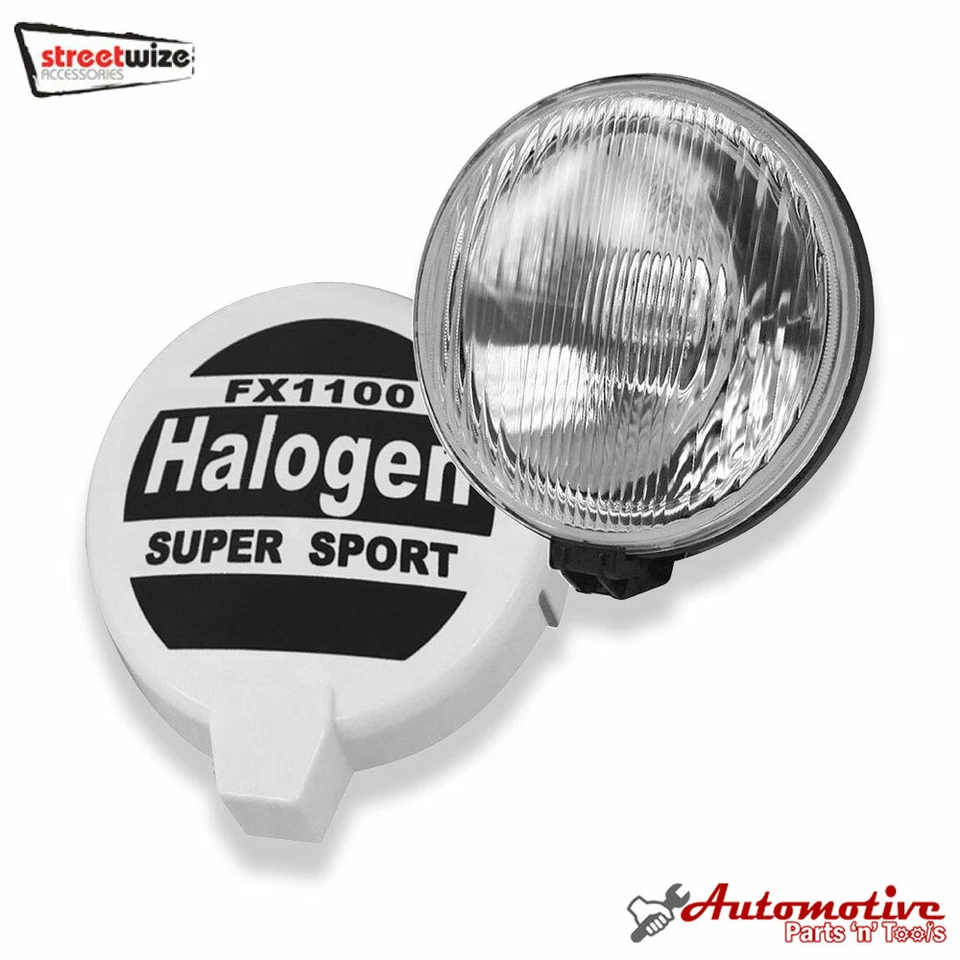 Paar 8 " Zoll Giant Fahren Spot Lampe Rally Bezüge 12v 4x4 Auto Lkw - Bild 2 von 2