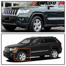 FRONT FENDER FLARE TEXTURED LEFT DRIVER SIDE FIT FOR 2011-17 JEEP GRAND CHEROKEE