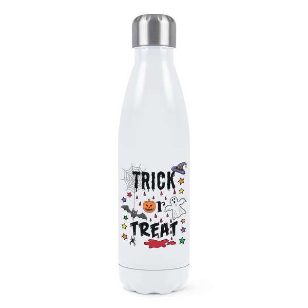 SüßEs Oder Saures Halloween Doppelwand Wasserflasche Gruselig Geist KüRbis Spass-image